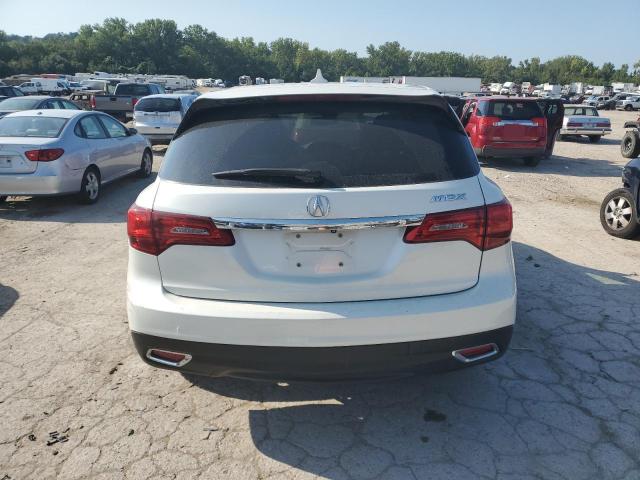 5FRYD3H49FB007621 - 2015 ACURA MDX TECHNOLOGY WHITE photo 6