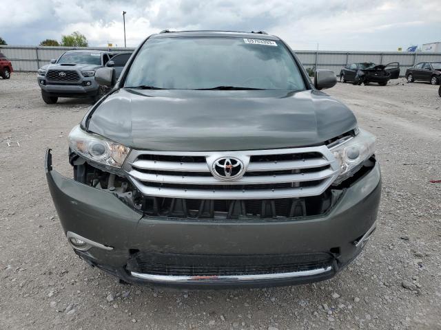 5TDDK3EH4BS079927 - 2011 TOYOTA HIGHLANDER LIMITED GREEN photo 5