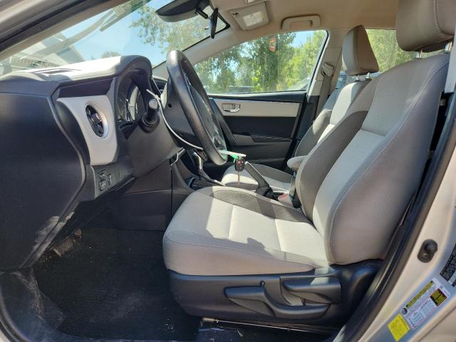 2T1BURHE0HC805001 - 2017 TOYOTA COROLLA L SILVER photo 7