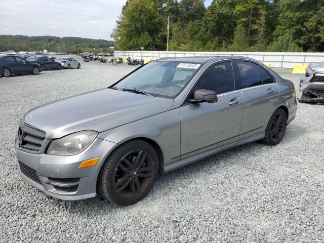 WDDGF4HB7DR295180 - 2013 MERCEDES-BENZ C 250 GRAY photo 1