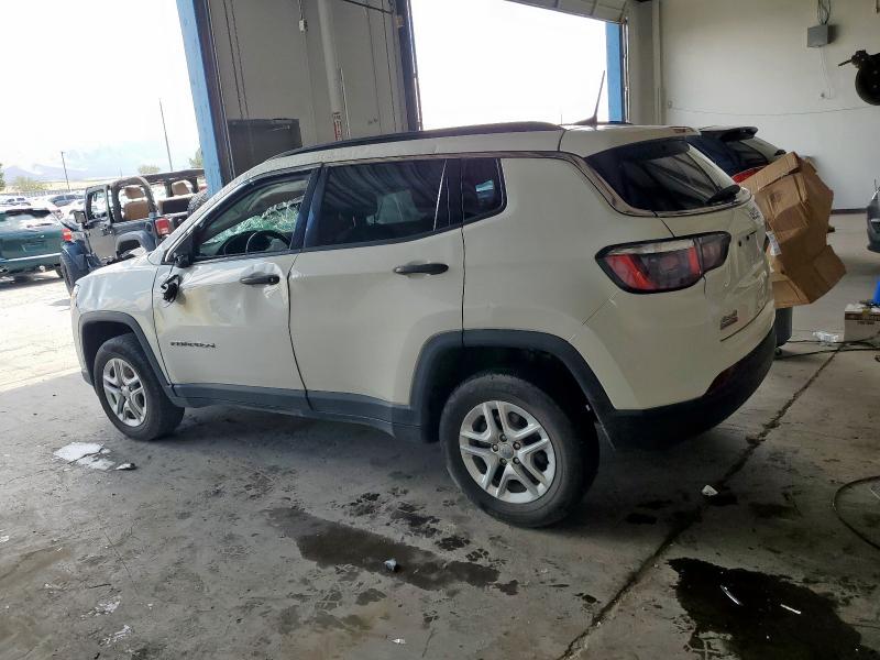 3C4NJDAB5LT210188 - 2020 JEEP COMPASS SPORT 白色 照片 2
