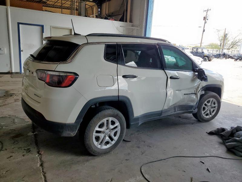 3C4NJDAB5LT210188 - 2020 JEEP COMPASS SPORT 白色 照片 3