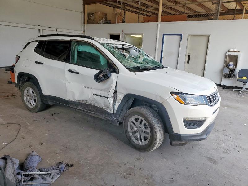 3C4NJDAB5LT210188 - 2020 JEEP COMPASS SPORT 白色 照片 4