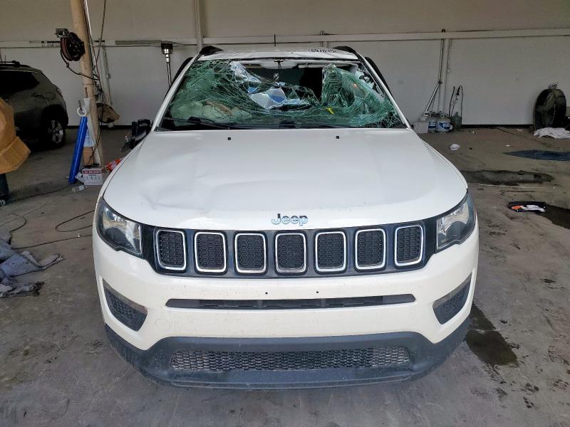 3C4NJDAB5LT210188 - 2020 JEEP COMPASS SPORT 白色 照片 5
