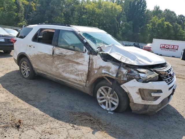 1FM5K7DH6HGB64229 - 2017 FORD EXPLORER XLT WHITE photo 4