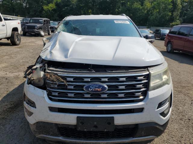 1FM5K7DH6HGB64229 - 2017 FORD EXPLORER XLT WHITE photo 5