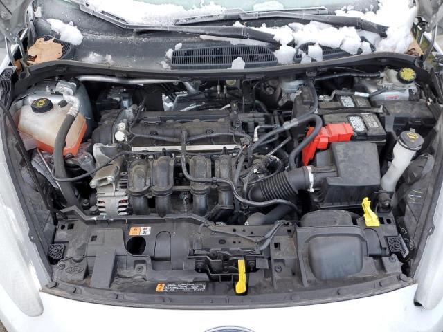 3FADP4EJXGM198606 - 2016 FORD FIESTA SE SILVER photo 11