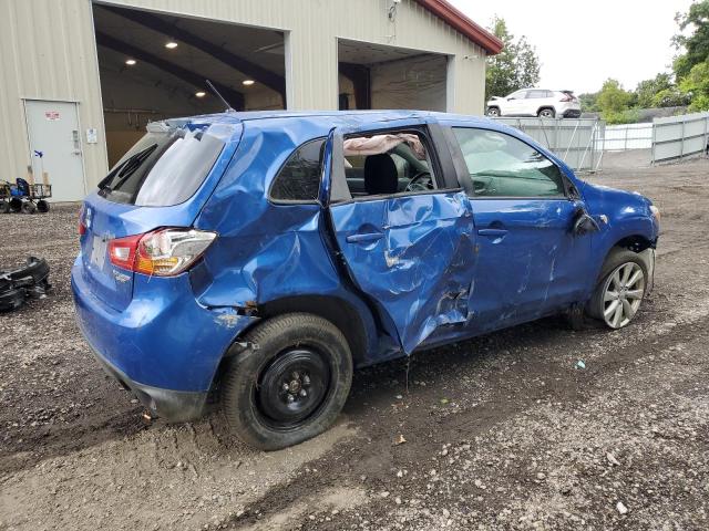 4A4AR3AUXFE019575 - 2015 MITSUBISHI OUTLANDER ES BLUE photo 3