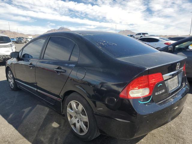 2HGFA1F5XAH556864 - 2010 HONDA CIVIC LX BLACK photo 2