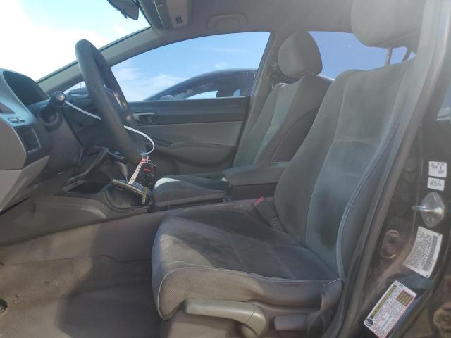 2HGFA1F5XAH556864 - 2010 HONDA CIVIC LX BLACK photo 7