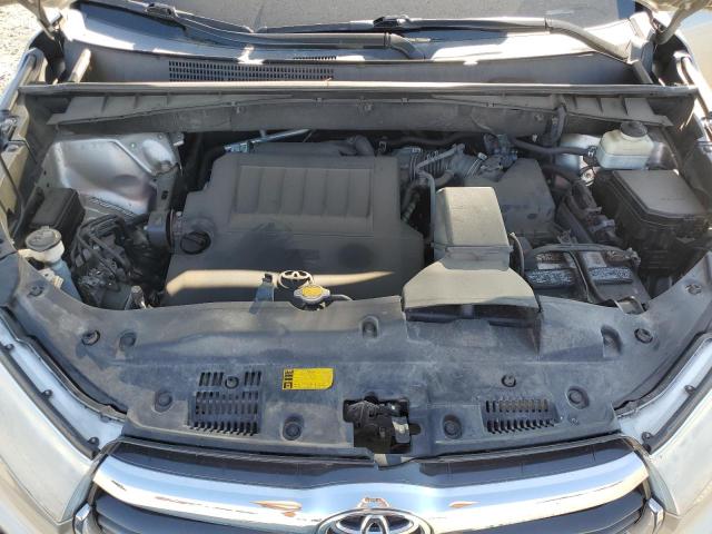 5TDJKRFH2FS163657 - 2015 TOYOTA HIGHLANDER XLE GOLD photo 12