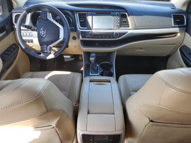5TDJKRFH2FS163657 - 2015 TOYOTA HIGHLANDER XLE GOLD photo 8
