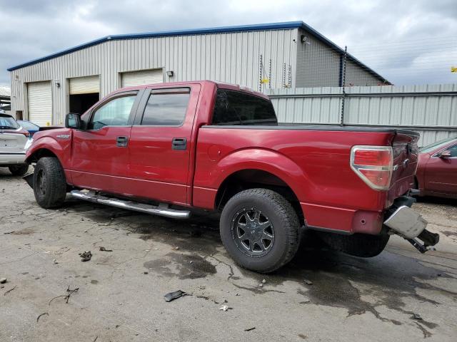 1FTFW1CF1DFC16537 - 2013 FORD F150 SUPERCREW MAROON photo 2