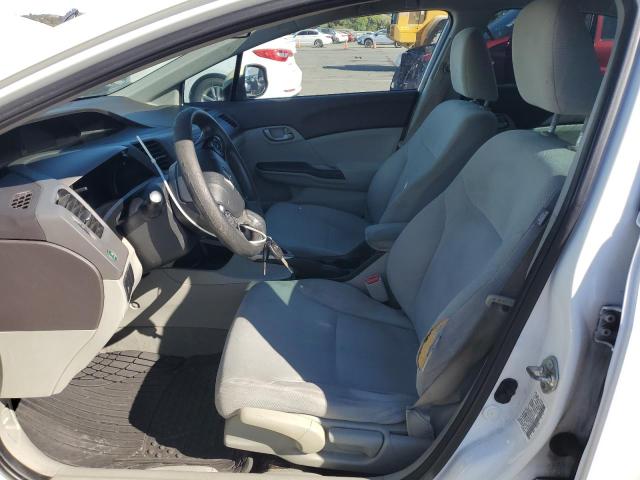 19XFB2F51CE009787 - 2012 HONDA CIVIC LX WHITE photo 7