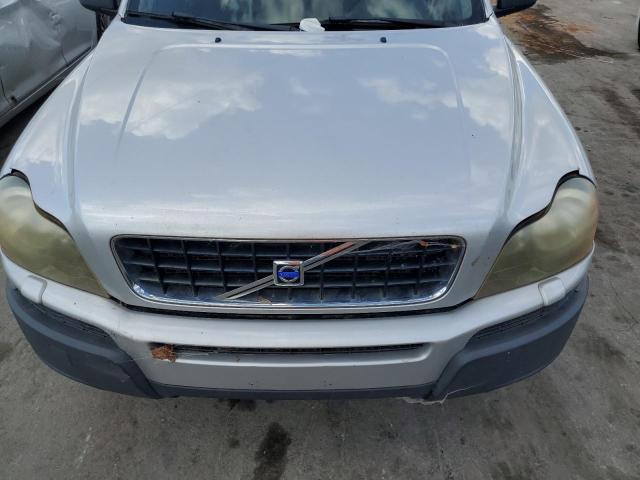 YV1CZ592251155780 - 2005 VOLVO XC90 SILVER photo 12