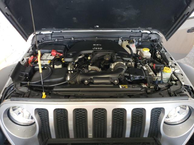 1C4HJXDG1KW596655 - 2019 JEEP WRANGLER U SPORT Plata foto 12