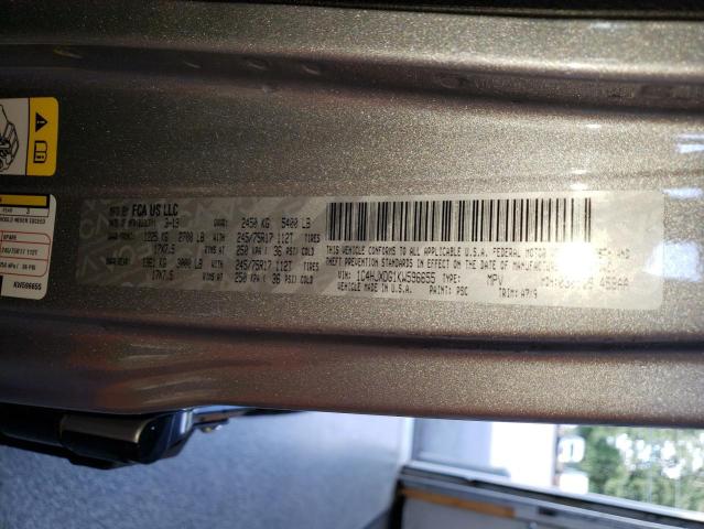 1C4HJXDG1KW596655 - 2019 JEEP WRANGLER U SPORT Plata foto 13