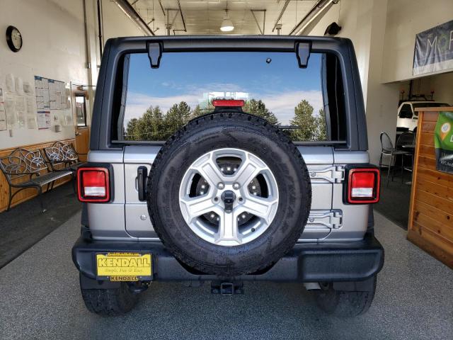 1C4HJXDG1KW596655 - 2019 JEEP WRANGLER U SPORT Plata foto 6