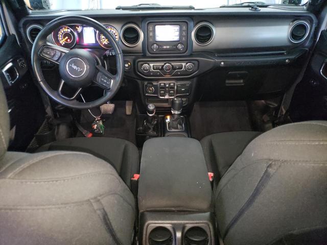 1C4HJXDG1KW596655 - 2019 JEEP WRANGLER U SPORT Plata foto 8