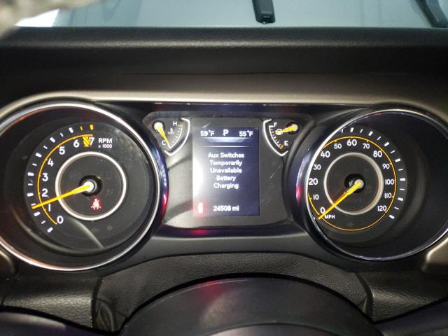 1C4HJXDG1KW596655 - 2019 JEEP WRANGLER U SPORT Plata foto 9