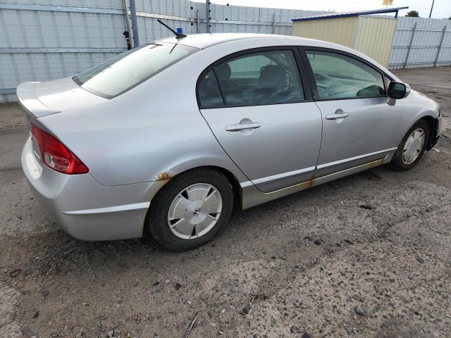 JHMFA36207S028427 - 2007 HONDA CIVIC HYBRID Gümüş foto 3