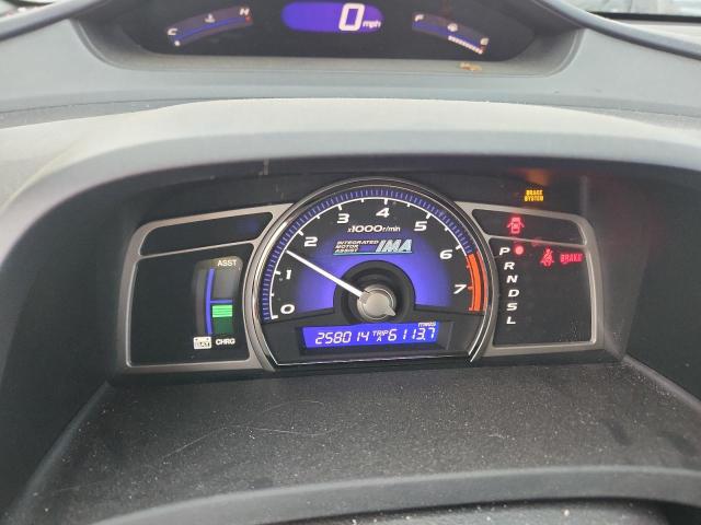 JHMFA36207S028427 - 2007 HONDA CIVIC HYBRID Gümüş foto 9