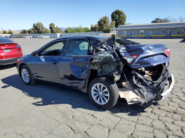 4T4BF1FK0FR511894 - 2015 TOYOTA CAMRY LE BLUE photo 2