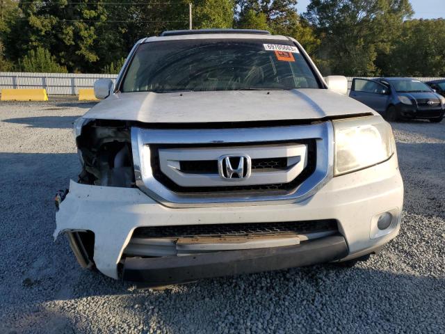 5FNYF3H98BB010494 - 2011 HONDA PILOT TOURING WHITE photo 5