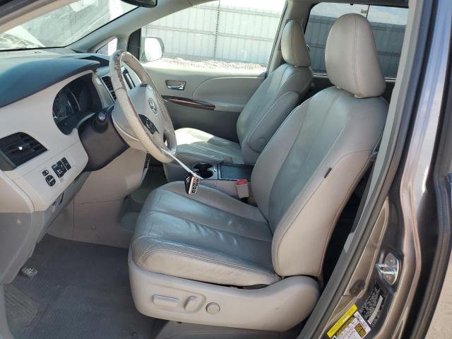 5TDYK3DC1BS020082 - 2011 TOYOTA SIENNA XLE 灰色 照片 7