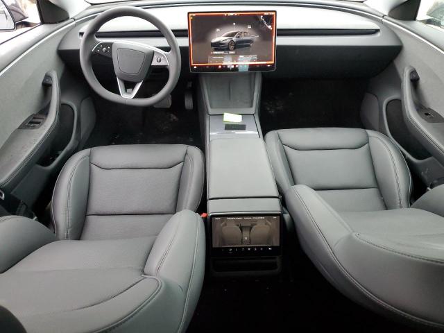 5YJ3E1EA4SF021542 - 2025 TESLA MODEL 3 GRAY photo 8