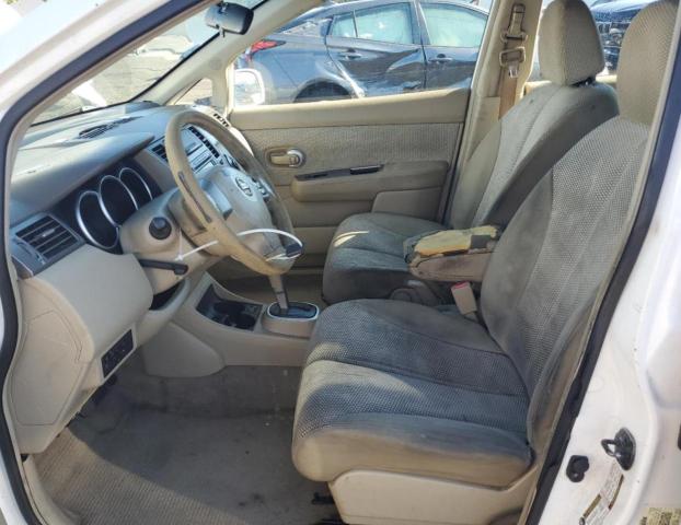 3N1BC13E68L451254 - 2008 NISSAN VERSA S თეთრი ფოტო 7