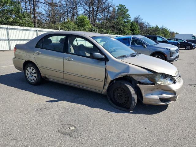 2T1BR32E64C290877 - 2004 TOYOTA COROLLA CE GOLD photo 4