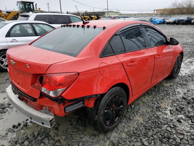 1G1PA5SG6E7146381 - 2014 CHEVROLET CRUZE LS RED photo 3