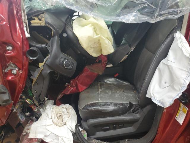 2FMDK3AKXEBA23736 - 2014 FORD EDGE SPORT BURGUNDY photo 7