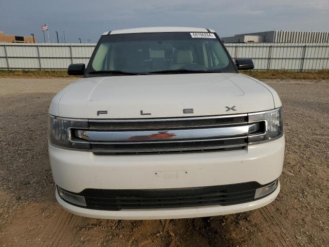 2FMHK6C80EBD12418 - 2014 FORD FLEX SEL WHITE photo 5