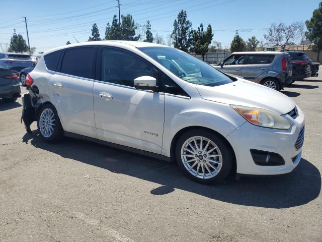 1FADP5BU8DL514490 - 2013 FORD C-MAX SEL WHITE photo 4