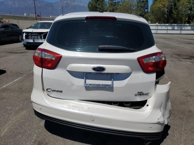 1FADP5BU8DL514490 - 2013 FORD C-MAX SEL WHITE photo 6