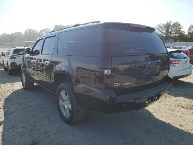 3GNFC16017G288638 - 2007 CHEVROLET SUBURBAN C1500 BLACK photo 2