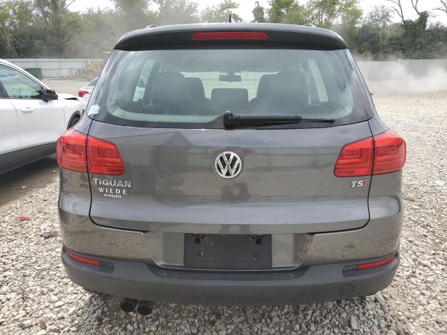 WVGAV7AX3GW588814 - 2016 VOLKSWAGEN TIGUAN S ნაცრისფერი ფოტო 6