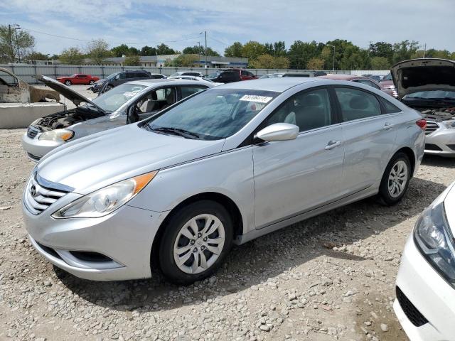 5NPEB4ACXCH343227 - 2012 HYUNDAI SONATA GLS SILVER photo 1