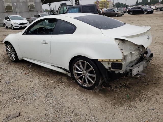 JNKCV64E38M109658 - 2008 INFINITI G37 BASE WHITE photo 2