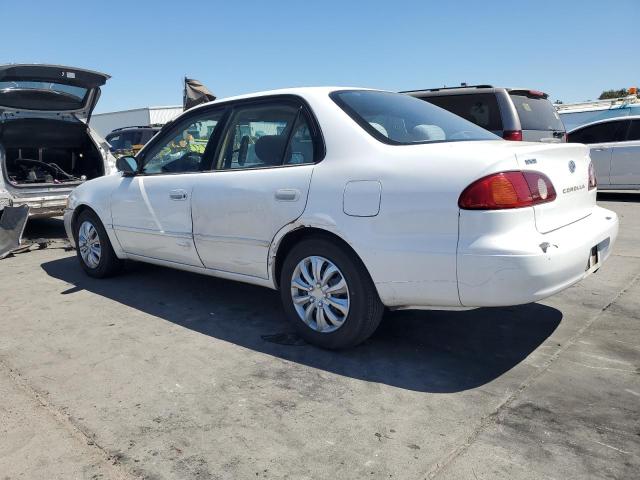1NXBR12EX1Z532634 - 2001 TOYOTA COROLLA CE WHITE photo 2