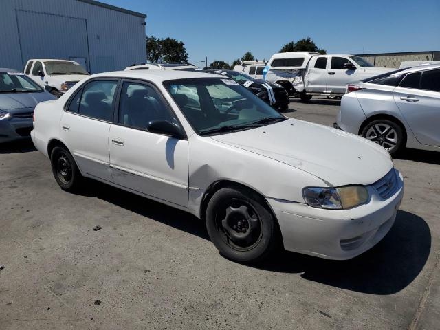 1NXBR12EX1Z532634 - 2001 TOYOTA COROLLA CE WHITE photo 4