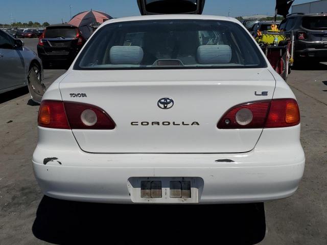 1NXBR12EX1Z532634 - 2001 TOYOTA COROLLA CE WHITE photo 6