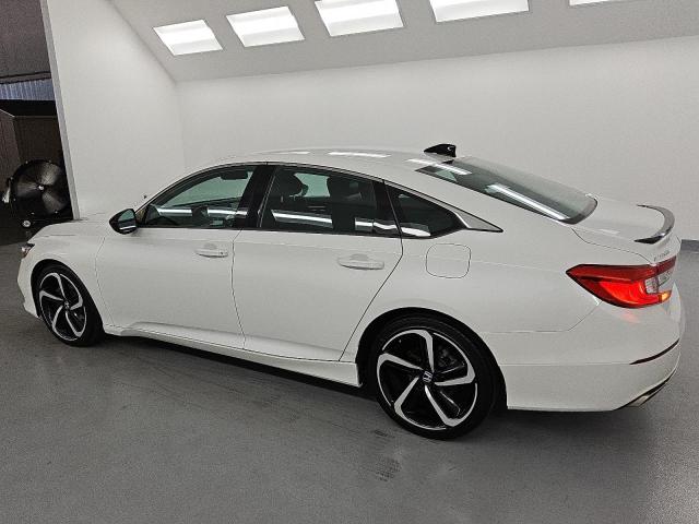 1HGCV1F36MA009213 - 2021 HONDA ACCORD SPORT أبيض صورة 2
