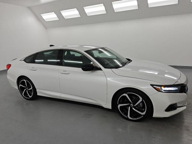 1HGCV1F36MA009213 - 2021 HONDA ACCORD SPORT أبيض صورة 4
