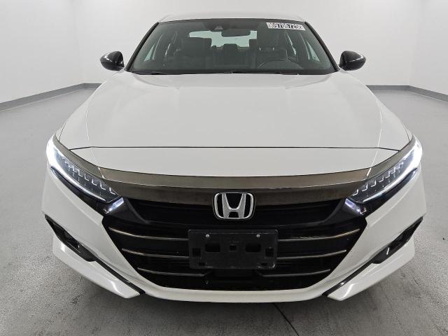 1HGCV1F36MA009213 - 2021 HONDA ACCORD SPORT أبيض صورة 5