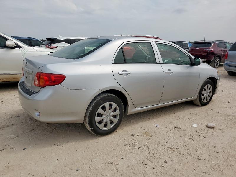 JTDBU4EE8AJ078305 - 2010 TOYOTA COROLLA BASE SILVER photo 3