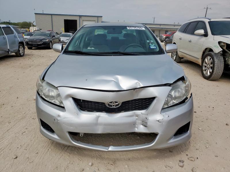 JTDBU4EE8AJ078305 - 2010 TOYOTA COROLLA BASE SILVER photo 5