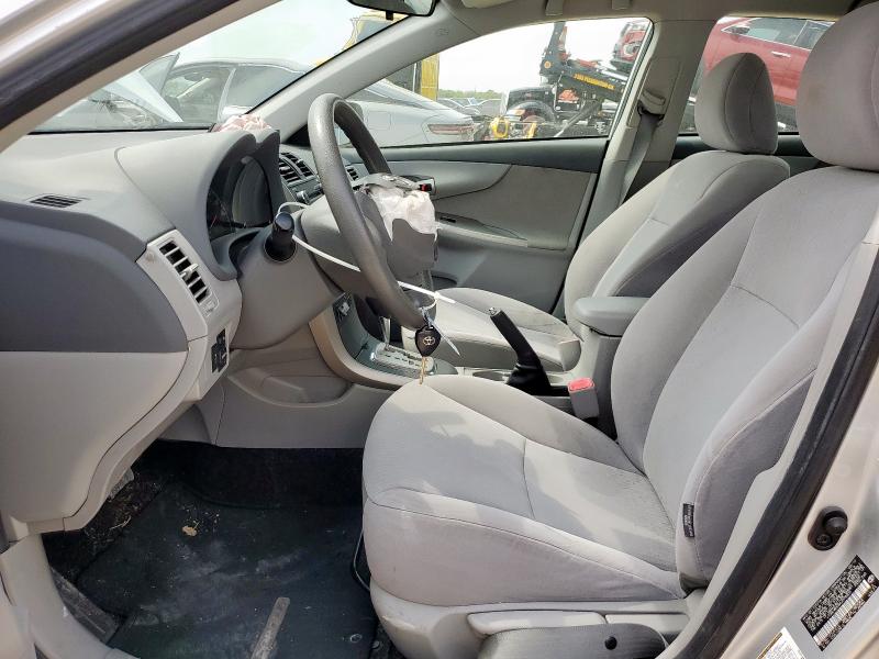 JTDBU4EE8AJ078305 - 2010 TOYOTA COROLLA BASE SILVER photo 7